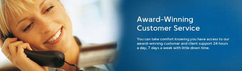 award winning customer service